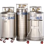 Pressurized tanks for storage of liquid nitrogen